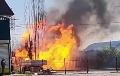 В Липецкой области беспилотники атаковали нефтеперерабатывающую станцию